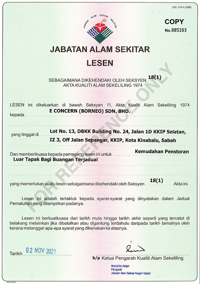 Licenses & Certificates